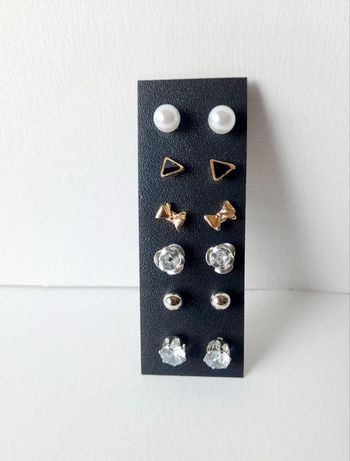 Lot boucles d oreilles fantaisie discret