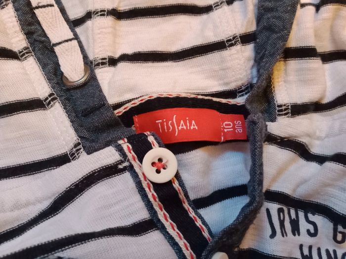 Pull fin à capuche taille 10 ans 🌞 - photo numéro 3