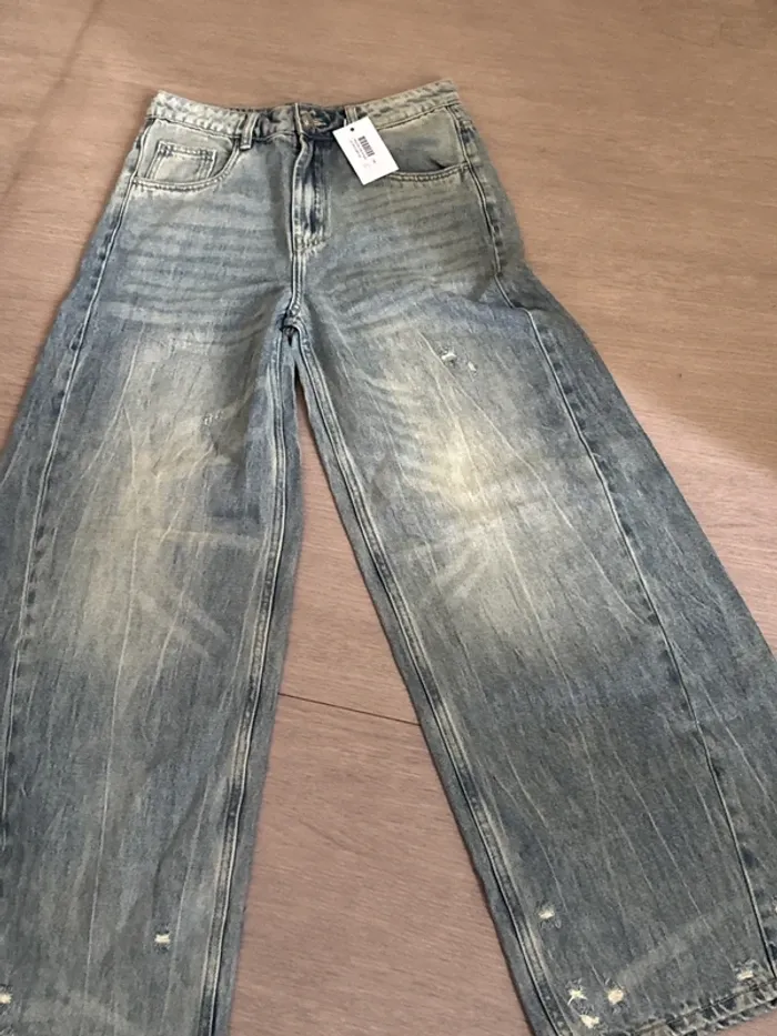 Jeans taille 36 Anna très large - photo numéro 2