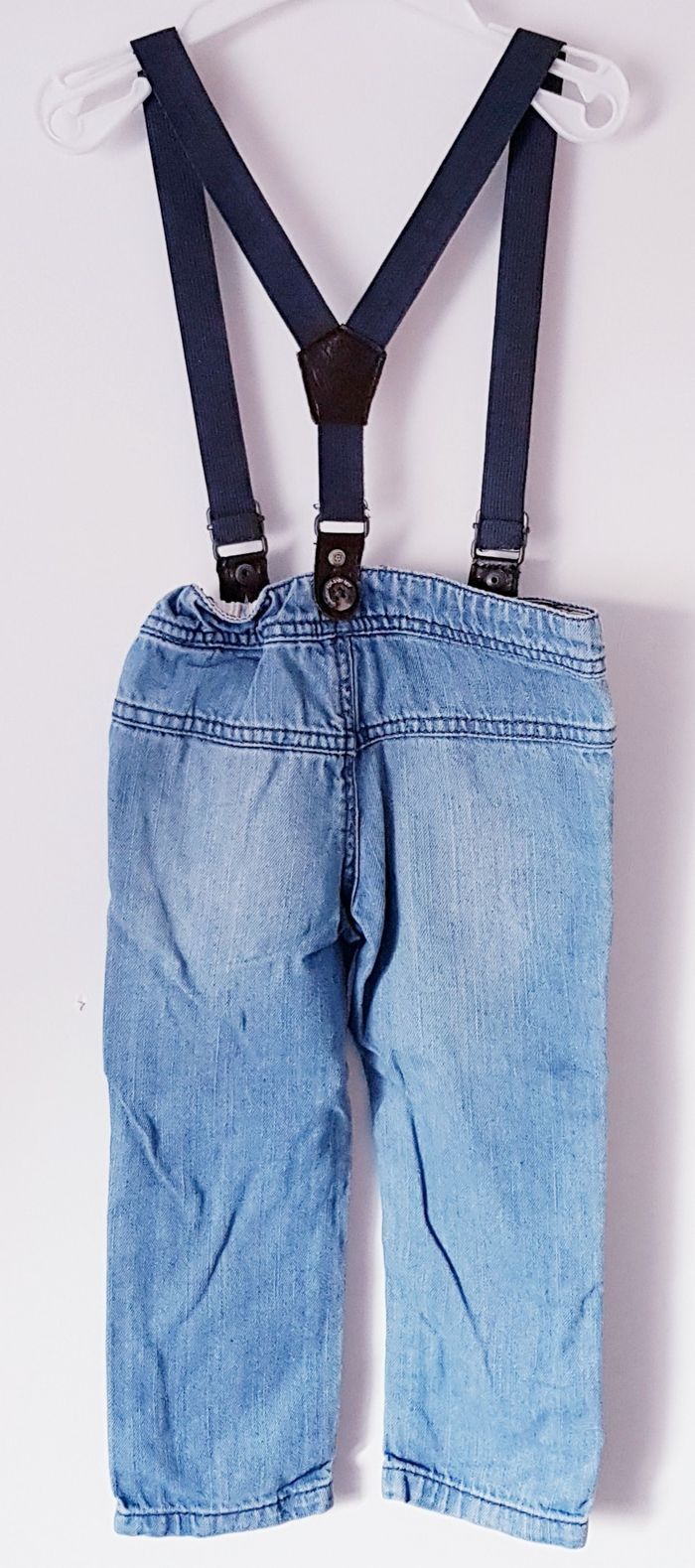 💙 Jean slim à bretelle amovible - Tape à l'œil - 18 mois 💙 - photo numéro 7