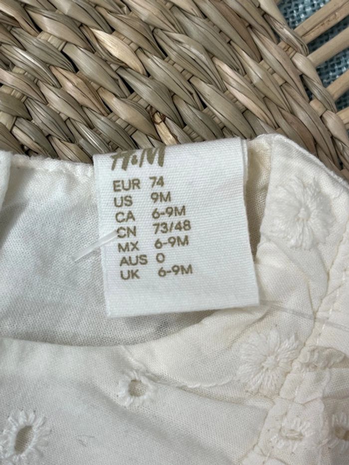 Robe 6-9 mois 74 cm h&m neuve - photo numéro 5