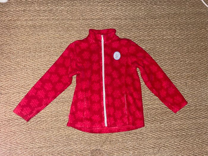 Gilet zippé fille polaire Sergent major 8 ans