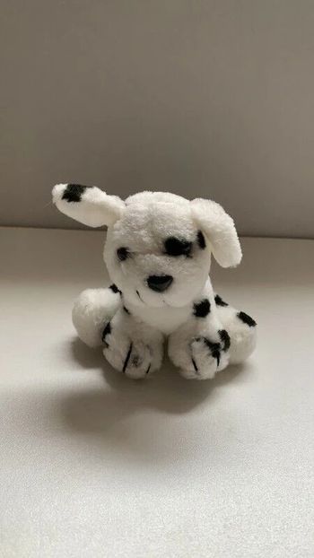 Peluche chien Dalmatien Vintage 9x10 cm