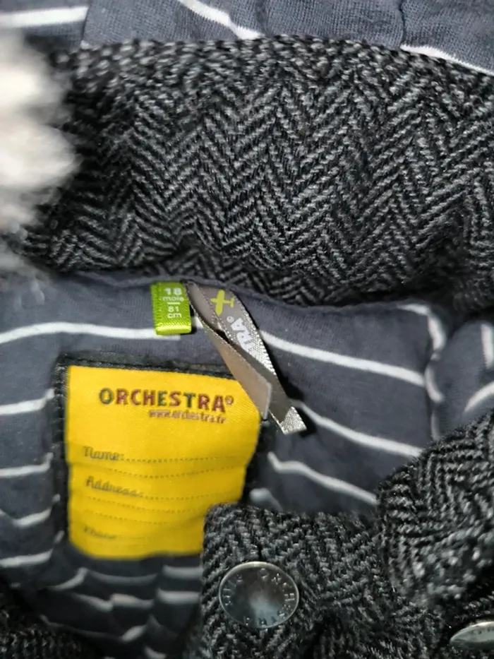 Manteau d'hiver. Orchestra. 18mois - photo numéro 3