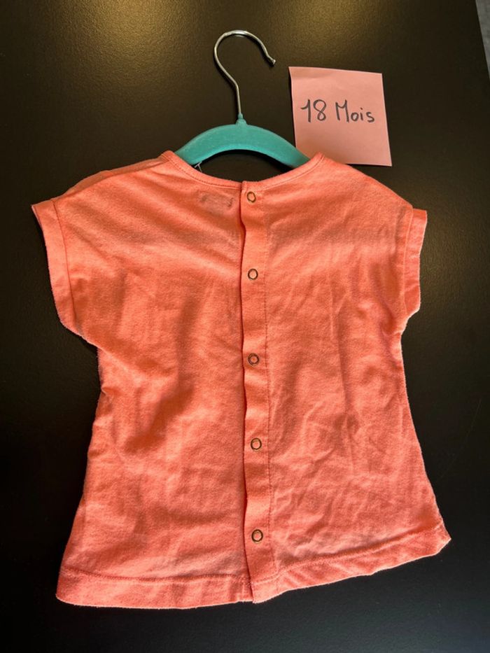 Teeshirt rose fluo - photo numéro 3
