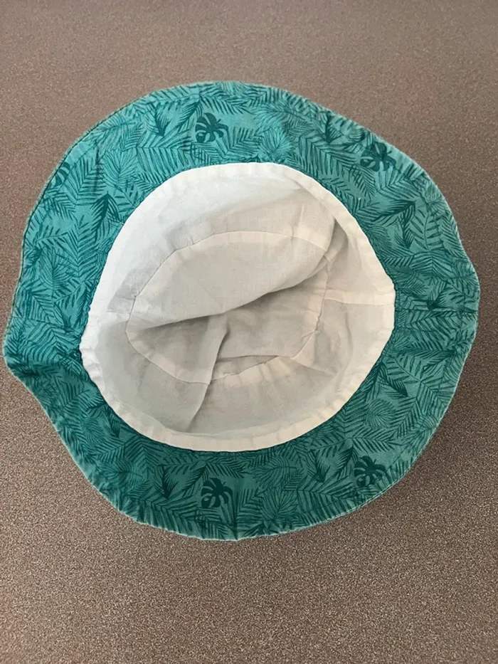 Bob chapeau vert taille 47cm 6/12 mois - photo numéro 4