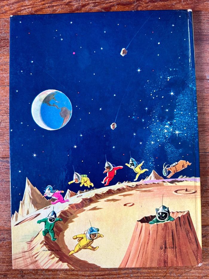 1970 Livre ancien Caroline sur la Lune espace Grands albums Hachette bd Pierre Probst vintage - photo numéro 2