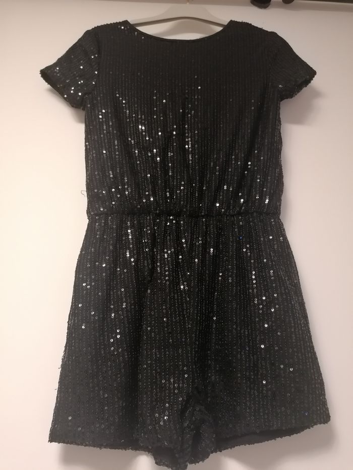 Combinaison short sequins taille Xxs 146-152cm 12ans - photo numéro 2