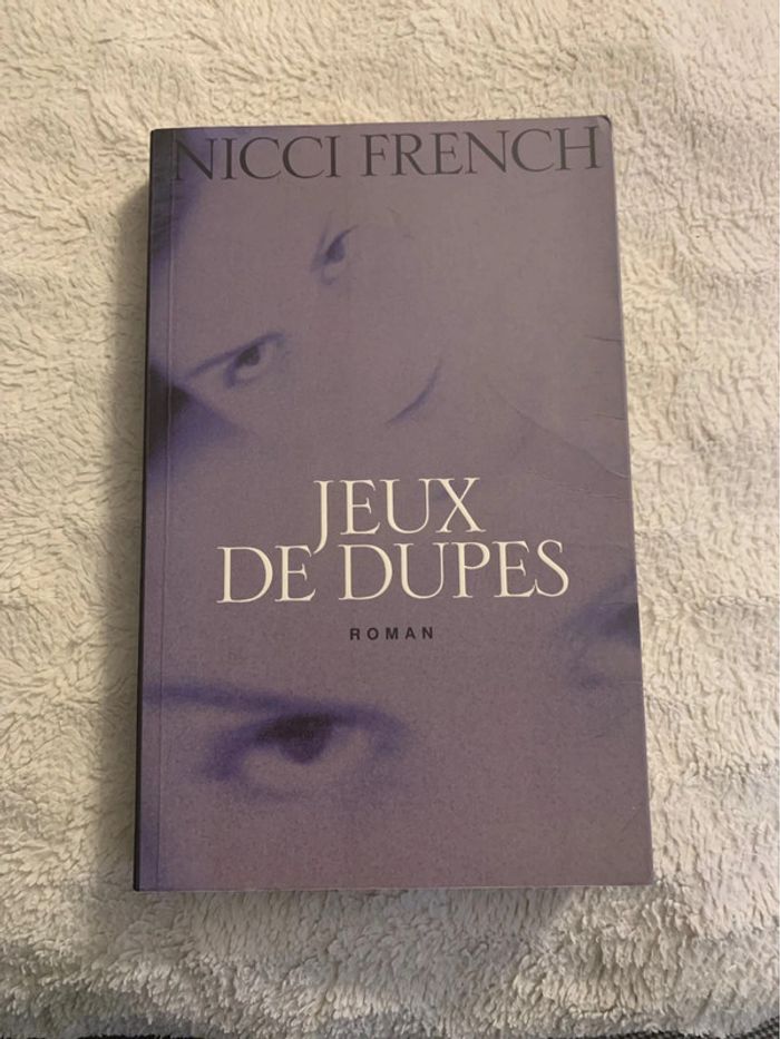 Livre jeux de dupes Nicci French