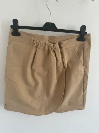 Jupe beige