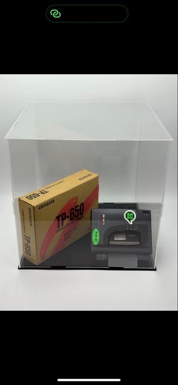 Aiwa JAPAN TP-650 Vintage 1992 Walkman Baladeur K7 Cassette BOUTON COINCE no sony