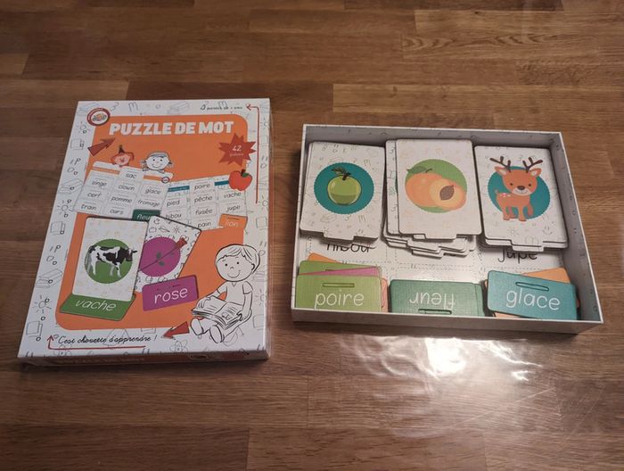 Puzzle de mot à partir de 5 ans - photo numéro 2