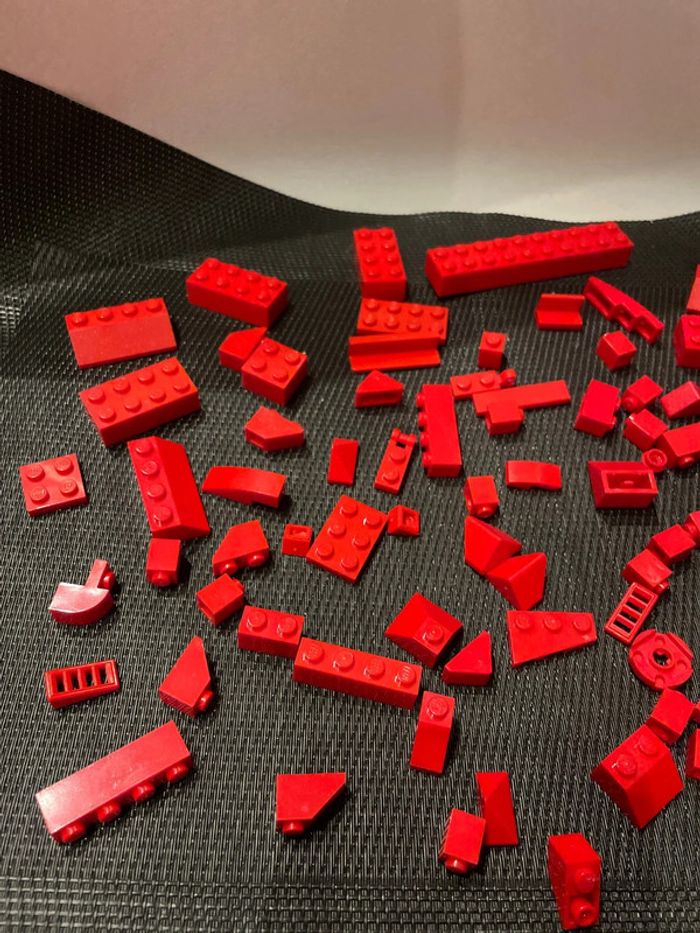 Lego lot vrac rouge officiel pièces détachées caserne star wars Harry Potter city - photo numéro 3