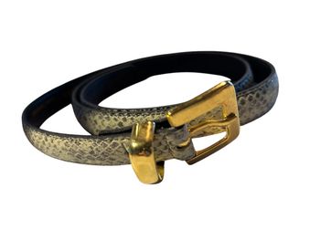 Ceinture imitation crocodile 85