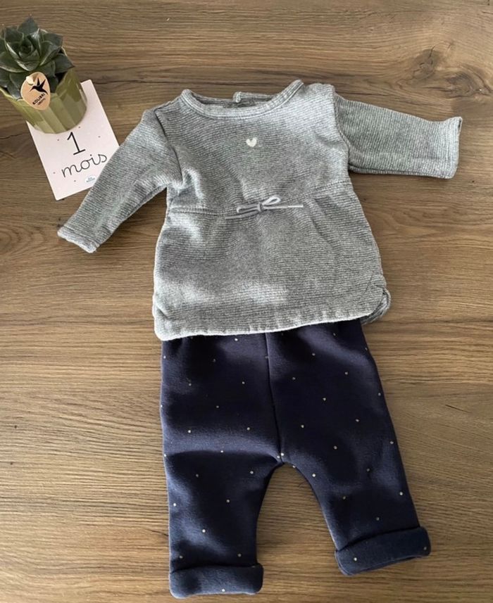 Ensemble molletonné