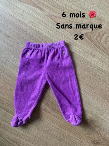 Bas de pyjama 🌺 6 mois 🌺 Sans marque