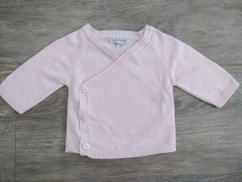 Gilet fille 1 mois