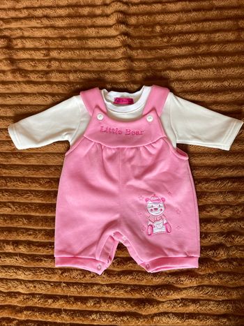 Combinaison + t-shirt manches longues bébé