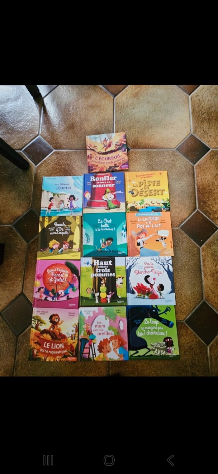Lot 13 livres pour enfabts