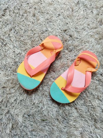 Tongue multicolore à élastique pointure 25