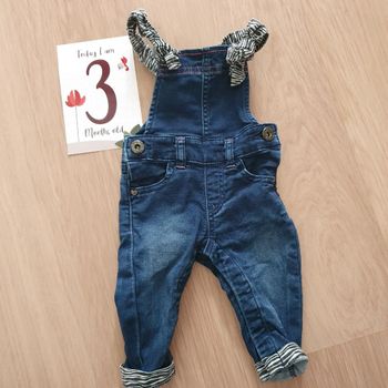 Salopette jean 3 mois