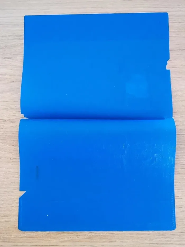 Lot 4 protège-cahier rouge noir jaune bleu - 17x22cm - photo numéro 13
