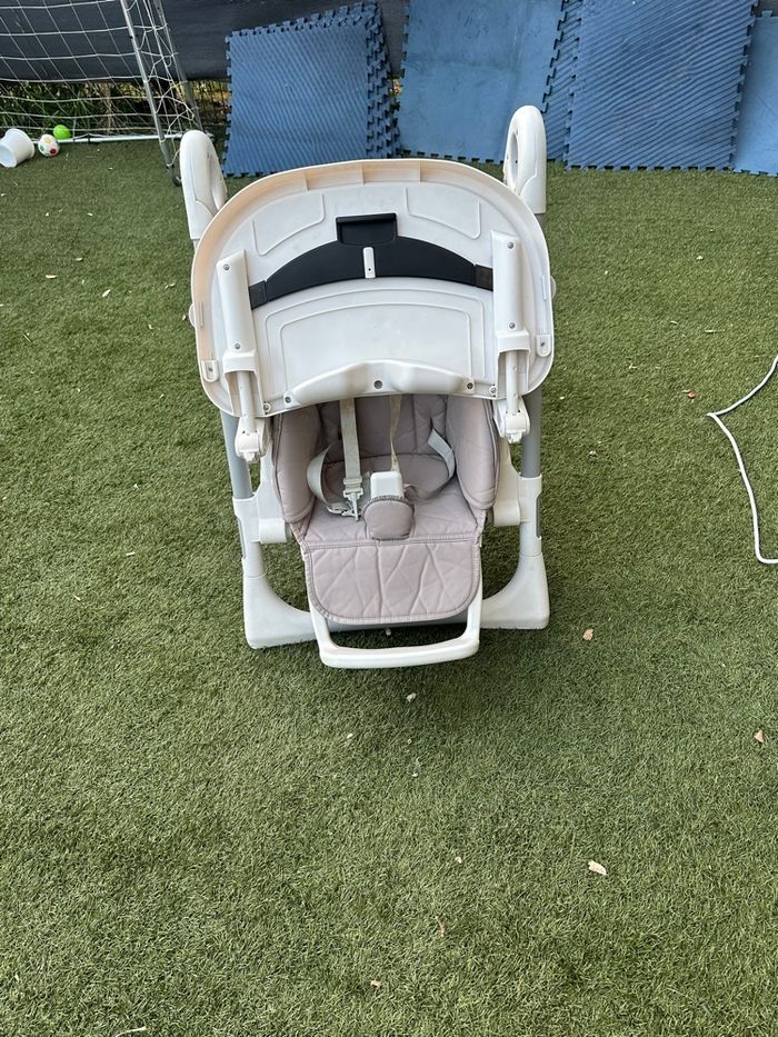 Chaise haute grise sweety fox réglable et pliable - photo numéro 5