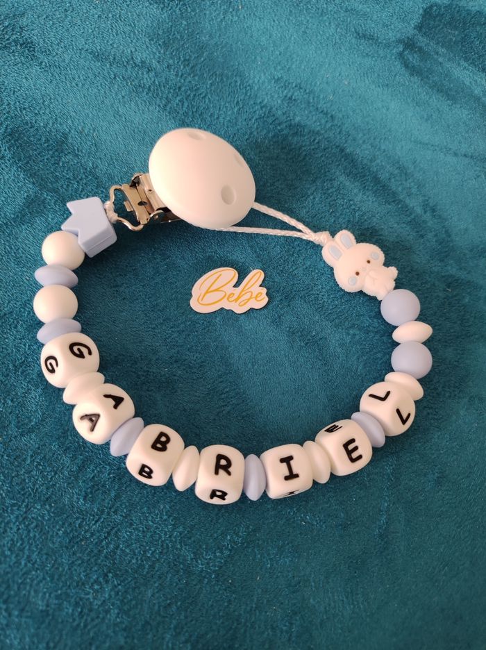 Attache tétine personnalisée - photo numéro 2