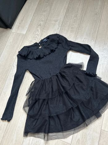 Robe noire fille