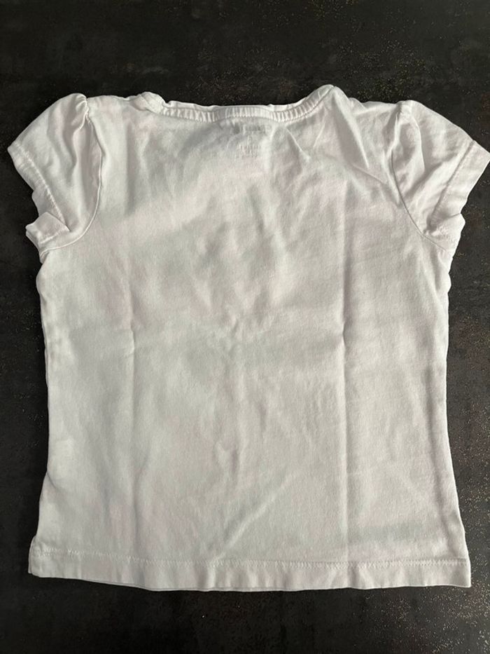 Teeshirt blanc Orchestra taille 5 ans « Petit bonheur » - photo numéro 4
