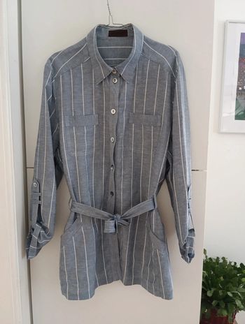 Veste chemise ceinturée Légère Devernois
