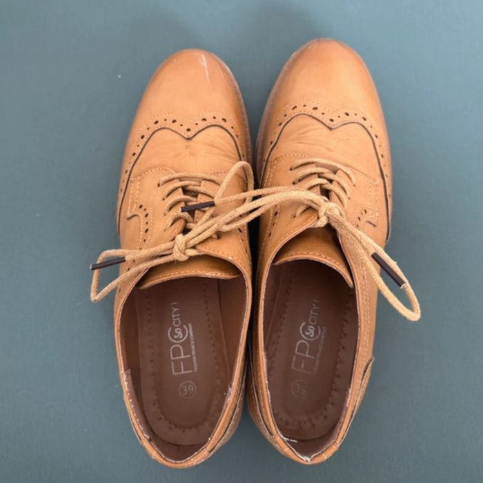 Chaussure de ville marron - photo numéro 3