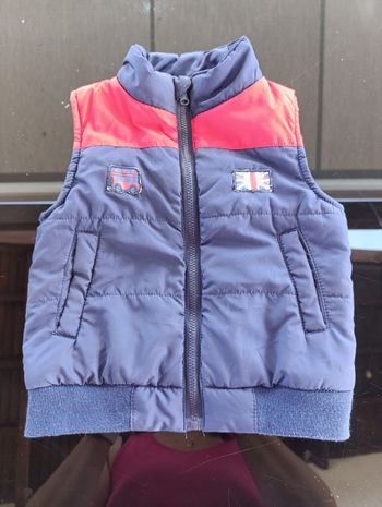 Blouson sans manches tissaïa 18 mois