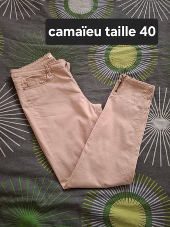 Pantalon camaieu t40