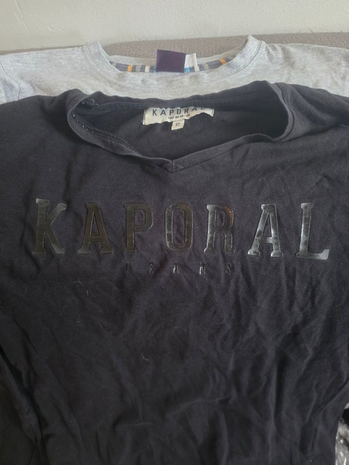Lot tee-shirts 12 ans - photo numéro 5