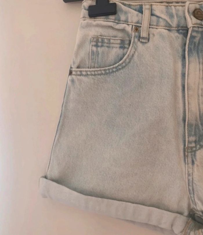 Short en jean, bleu, Stradivarius - photo numéro 2