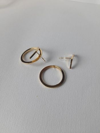 Boucles d oreilles circulaires originales