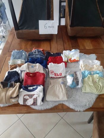 Lot 6 mois garçon été