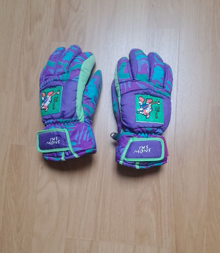 gants de ski 10 ans unisexe - photo numéro 2