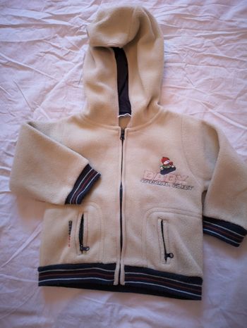 Sweat zippé polaire