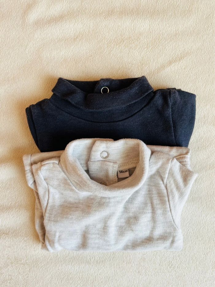 Lot de deux body avec col - photo numéro 2