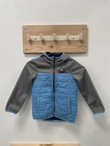 Veste bleu gris enfant – Taille 6 ans – Très bon état