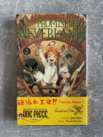 Manga The promised neverland tome 2 en version française.