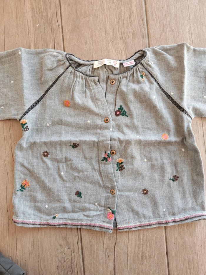 Ensemble assorti gris fille 2 ans - photo numéro 8