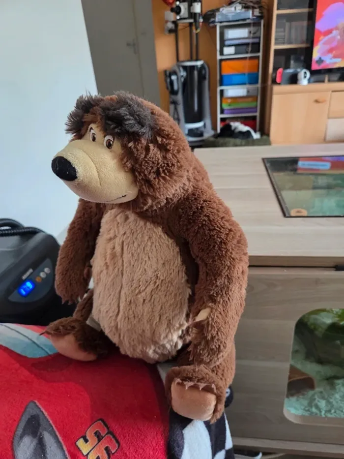 Peluche masha et michka - photo numéro 2