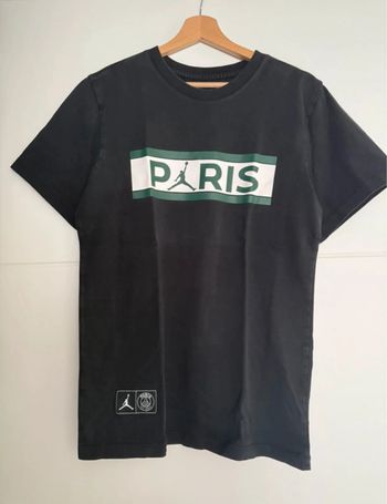 T-shirt noir Jordan X Paris homme S ou 36