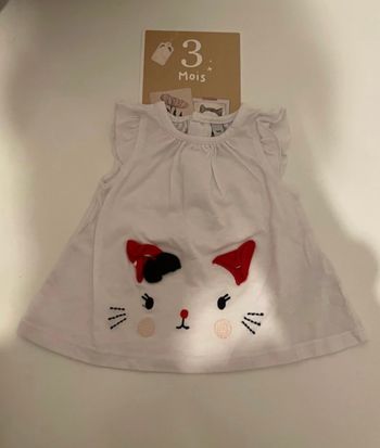 T-shirt 3 mois