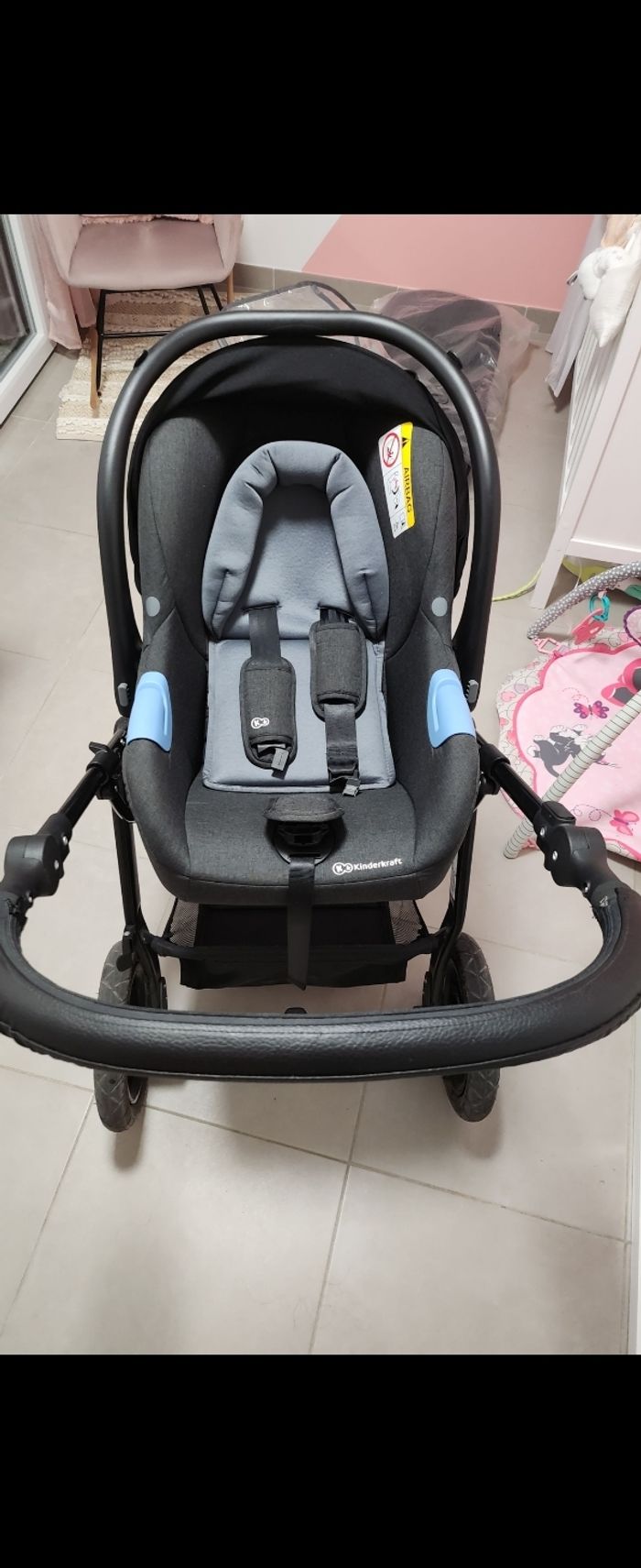 Poussette kinderkraft moov 3 en 1 - photo numéro 4