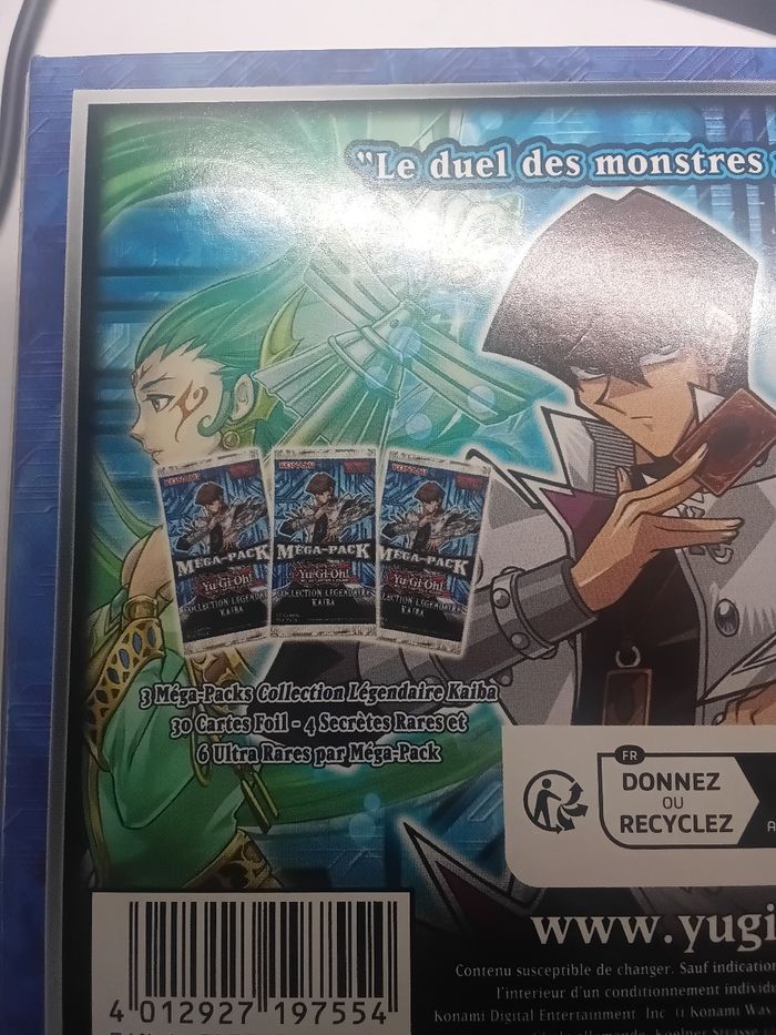 Yugioh collection légendaire kabbale reprint - photo numéro 3