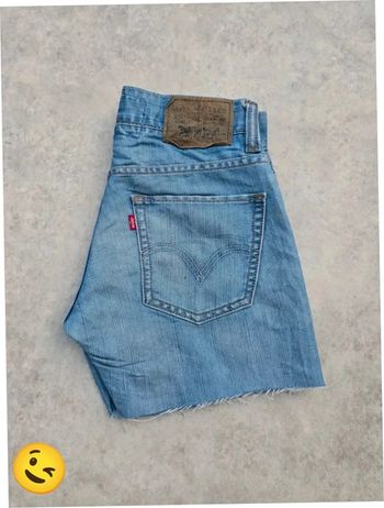 Short Levi's W35 FR44 Bleu Homme men #SHO19b